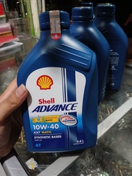 Oli Shell Advance AX7 Matic 10W40 800ml Oli Mesin Shell Advance Matic