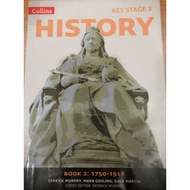 Collins Key Stage 3 History Book 2: 1750-1918 cambridge igcse history HEAVILY USED ITEM