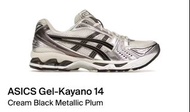 ASICS  GEl-Kayano 14 Cream black