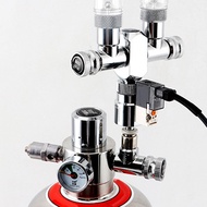 Meowhouse CO2ตู้ปลาโลหะวาล์วแยกเครื่องกำเนิด CO2 CO2