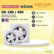 HOUM DE180 DE450 6inch 10inch Bedroom Living Room Toilet Kitchen Guest Room Exhaust Fan / Airgard / 