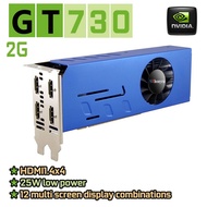 SRhonyra GT730 GTX750 GTX750 Ti 4 HDMI การ์ดกราฟิกหลายจอ การ์ดวิดีโอหลายจอ Splicing 2/4GB GDDR5