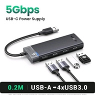 Ugreen Usb 3.0 Hub 4 Ports High Speed Ugreen Usb Splitter Hub 4 Ports