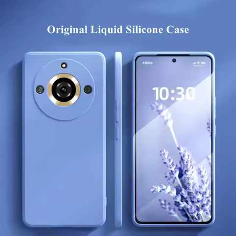 For Realme 11 Pro Plus Case Cover Realme 11 Pro Plus Funda Coque Soft Original Liquid Silicone Phone