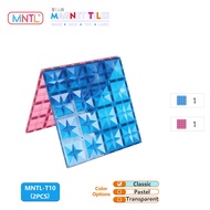 MNTL Star magnetic tiles Base 2PCS Toys for kids Educational Building Block STEAM