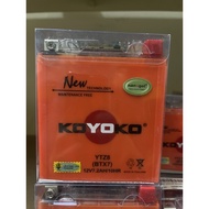 KOYOKO NANOGEL BATTERY YTZ8-BS (BTX7) 12V7.2AH/10HR - R25 SIRIM CERTIFIED BATERI MOTORSIKAL YTZ8 YTZ