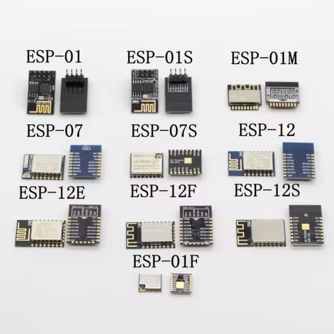 (1Pcs*lot) ESP-01 ESP-01S ESP-01M ESP-01F ESP-07 ESP-07S ESP-12 ESP-12F ESP-12E ESP-12S ESP8266 Seri