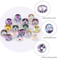 Austria Crystal Beads 96 Faceted Loose Spacer For Necklace Bracelet Earring 6mm 8mm