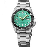 Seiko 5 Sports SKX Style Mint Green Dial Made in Japan Automatic JDM Watch SBSA229