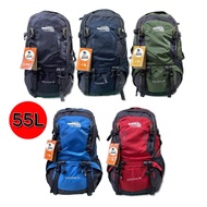 กระเป๋าเป้ the north face 55L (TNA 2) เสริมโครงเหล็ก+แถมผ้าคลุมกันฝน