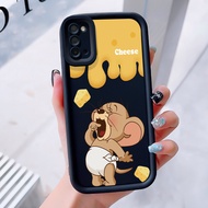 Case For Samsung Galaxy A03s A02s M02s F02s Three-Color Cat Mouse Phone Silicone Shockproof Phone Ca