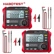 HABOTEST HT5205 1000V Insulation Resistance Tester Earth Ground Resistance Tester Digital Megohmmete