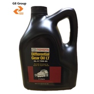 Toyota Differential Gear Oil GL-5 ( 4Litres ) 75W85 (DGLT575W854L)