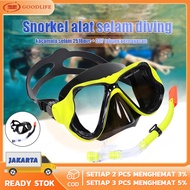 (dalam Stok Dikirim Dari Jakarta)Alat Selam Snorkel snorkling alat selam diving original speeds pvc 