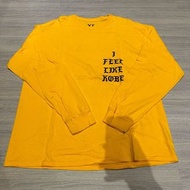 I feel like Kobe nike退役紀念長T Kanye West Pablo