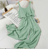 FF Jumpsuit Via Ld 96 cm P 130 cm B 226 gr Mosscrepe Viscose #4306