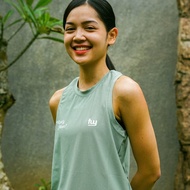 Fieldway Women's Tanktop in Sage Green