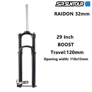 SUNTOUR AION DUROLUX Bicycle Fork 27.5 inch 29 inch Mountain Bike Front Fork Cone Tube Barrel Axle B