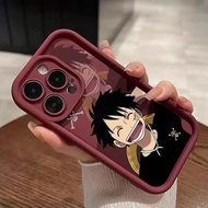 casing Samsung M13 4G  M35 5G S24 FE A06 A16 5G S25 5G  S25+ S25 Ultra Anime Luffy Rules Phone Case