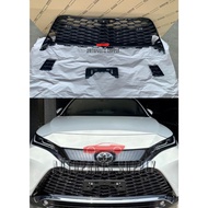 ORIGINAL TOYOTA HARRIER XU80 2021 - 2024 FRONT GRILLE (HONEY COMB GLOSSY BLACK)