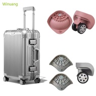 Winu Luggage Wheels Double Row Suitcase Wheels Replacement Luggage Swivel Wheels