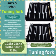 Tuning Fork < 128HZ 256HZ 320HZ 384HZ 512HZ > 5 Tuning Fork Set Aluminum Alloy Tuning Fork Energy FM