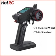 Hot RC CT8A 2.4Ghz 8-ch Channel FHSS Remote Control with F-08A Receiver For RC Cars/ Ships/ Tanks Mo