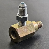 3-Way Pressure Gauge 3-Way Turbo Oil Connector 3-Way