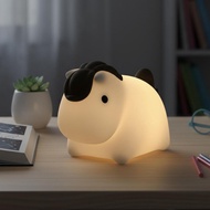 [tenlzsp0bc] Pony Night Light DIY Handmade Desk Lamp for Anniversary Lunar New Year Girls