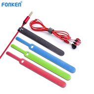 FONKEN Cable Organizer Winder Arc Nylon Tape Cables For Mouse Cord HDMI Cable Protector