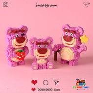 [Tặng quà] Bộ Đồ Chơi Lắp Ráp Lego - Mô Hình Gấu Dâu Tây Siêu Cute