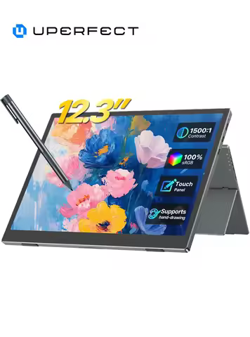 UPERFECT Portable Monitor 100%sRGB Drawing Board Traveling Displays For Design Office Gamer Mobileph