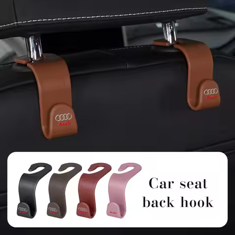 Sticker,Car Seat Headrest Hook Hanger Hooks Organizer For Audi A1 A3 A4 A5 A6 A7 A8 S4 S5 S6 E-tron 