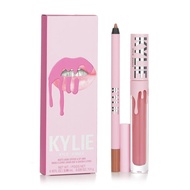 Matte Lip Kit: Matte Liquid Lipstick 3ml + Lip Liner 1.1g - # 808 Kylie Matte