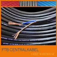 FTB Oval Cable Flat/ 2X0.75 (Mano NYYHY Speaker 2x0.75mm 2x0.75mm) 50Yard