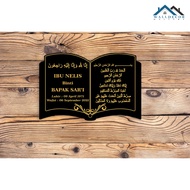 Large Acrylic Tombstone with Tombstone