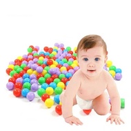 WATER BALLS COLORED PLASTIC BALL OCEAN BALL 50PCS- Ocean Ball Wave Ball Non-Toxic Color Ball TOYS