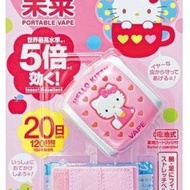 日本Fumakilla Hello Kitty 電子驅蚊手帶(日本內銷版)