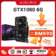 AISURIX GTX1060 6GB Graphics Card VGA GPU Video Card For Gaming Office