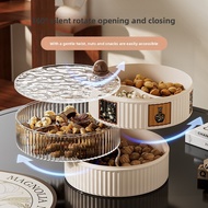 YIJIA#干果盘 Fruit Tray Living Room Multi-Layer Snack Tray Storage Box#YIJIA