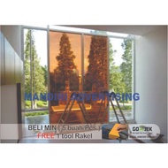 Brown Ribbon Film/Home Glass Film/Building Glass/Office Glass Film/brown Glass Film/Heat-Reducing Gl
