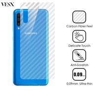 Kevlar Carbon Fiber Phone Protective Back Film For Samsung ss Galaxy A10 A10s A20 A20s A30 A30s A50 A50s A70 A70s M11 M12 M51 M32 M52 M23 M53 5G 4G 2023