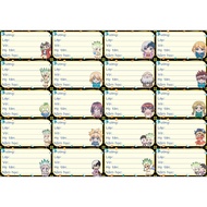 Dr stone new world notebook label MAU393