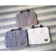 STRONG WATERPROOF LAPTOP BAG // premium jute laptop bag standard 14 (36.5cm x 28cm)