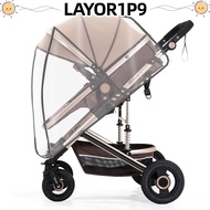 LAYOR1P9 Stroller Rain Cover Universal Weather Stroller Portable Rain Cover