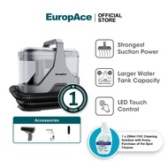 EuropAce 15,000pa Spot and Stain Vacuum Cleaner | ESV5151DGY | Strong Suction Power & 1.3L Clean Wat