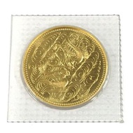 日本 1986 年天皇陛下 60 週年 100,000 日元金幣 20g 30mm 帶泡罩包裝 QT056-247