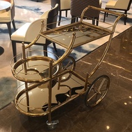 Cart Hotel Restaurant Delivery Trolley Car Mobile Storage Trolley Liquor Car Tea Water Car Trolley
