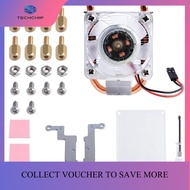 TECHCHIP-for 4 Case with Ice Tower Cooler CPU Fanwith Fan Heat Sink Fan Glare RGB Fan Heat Pipe Towe