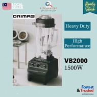 𝐊𝐈𝐓𝐂𝐇𝐄𝐍 𝐏𝐑𝐎 | ORIMAS VB2000 Commercial Blender 1500W Heavy Duty